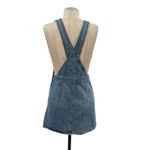Free People Louise Denim Skirtall Overall Dress Medium Wash Blue Size 0 Photo 8