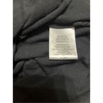 Hannah Sz S Soft Black Tie Sleeve Deep V Tie Back Top Photo 5