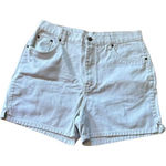 Bill Blass beige Denim High-Waisted Shorts Classic Summer Style Women's Photo 0