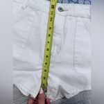 Free People  Sweet Surrender High-Waist Optic White Denim Shorts, NWT! Photo 5