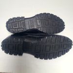 Ecco  Modtray Womens Leather Penny Loafer 7 7.5 Black Textured‎ Tray Tech Chunky Photo 6