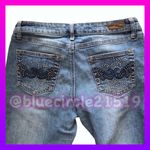 Southpole Blue Denim Jeans with Detailed Back Pockets •Size 9 Photo 12