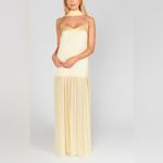 Show Me Your Mumu  Dalia Maxi Dress size Large Butter Yellow with scarf Photo 1