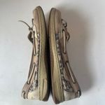 Sperry  Topsider Womens Shoe Sz 7.5M Preppy Nautical Boat Beach Leopard Sequin Photo 4