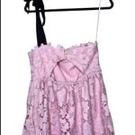 Anthropologie Maeve One-Shoulder Lace Dress size M Photo 6