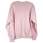 Gildan Get In Loser Medium Sweatshirt Mean Girls Crewneck Pullover Pink Solid Minimal Photo 4