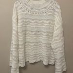Rebecca Taylor Textured Lace Sweater Photo 3