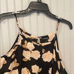 Torrid Georgette Black Floral Sleeveless Drop Waist Flowy Tank Top | Size 4X Photo 3