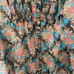 I jeans by buffalo multicolor blouse women's size‎ medium career office artsy Photo 4