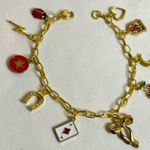 Handmade  Gold Charm Bracelet  Photo 1