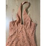Bardot New Womens  Lacey Halter Dress Underwired Copper Color size Xs Photo 3
