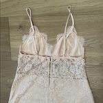 Victoria's Secret Victoria Secret's Dream Angels Blush Pink Shimmer Lace Slip Dress Size Small Photo 8