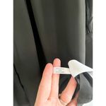 Madewell  | NWT | Relaxed Button-Front Mini Dress in True Black | Sz S Photo 8