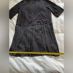 A pea in the pod  Black Maternity Midi Dress Photo 2