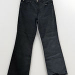 Levi Strauss Womens Jeans Perfectly Slimming Straight‎ 512 Stretch Sz 14 Short Black Photo 0