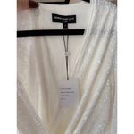 Generation Love NWT Allegra Sequined Faux Wrap Jumpsuit White Small Photo 5