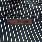 Wrangler Premium MAE Women's size 1 Stretch Denim Shorts Blue Pin Striped Photo 4