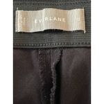 Everlane  Fitted Ankle Tapered Leg Pants Black Size 12‎ Side Zipper Dress Casual Photo 6