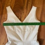 Vintage 70s Disco Extreme Flare Wide Leg Bell Bottom Jumpsuit White Size XS Photo 9