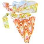 Becca Whirlpool Margot High Neck Halter One piece Small Swimsuit Photo 7