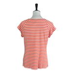 Dress Barn Women’s Tee Shirt Scoop Neck Short Sleeve Cotton Stripe Size Large Photo 2