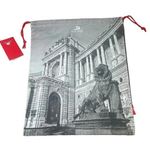 Viking Travel Bag Tote Adjustable Pull Straps Vienna Statue NWT New Gray Photo 0