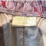 Abound  Womens Lounge Shorts Smocked Waist‎ Casual Comfy Purple Patterned Medium Photo 2