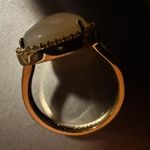 Jupiter Women's Natural Gemstone Mother of Pearl Ring Gold Size 6 Photo 12
