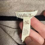 Matilda Jane  Come On Over Fringe Wrap Drape Sweater Size Medium Beige M8 Photo 7