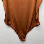 And Now This Sleeveless Womens Bodysuit 2X Workwear Career Party Elegant Event Gold Photo 3