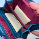 Ness Wool and Leather Tartan Made in Scotland Wallet **SEE PICS AND DESCRIPTIONS Purple Photo 9