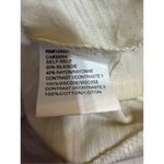 Anthropologie Tiny Gilded Acacia Henley Gold Velvet Size Small Ivory by  Photo 13