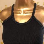 Free People NEW  Movement Happiness Runs Crop Tank with logo washed black sze M/L Photo 10