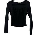 Eye Candy  Women’s Black Long Sleeve Top Photo 0