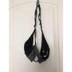 C Apparel Women's Black White Swim Top Tie Neck Size Large Swim Wear Photo 1