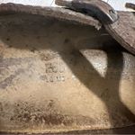 Birkenstock Birkis 38/8 Dorian Brown Cross Strap Clog Pebbled Leather Photo 6