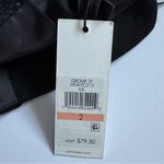 Calvin Klein Women's High Waist Black Shorts with Silver Buttons Photo 7