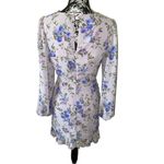 Forever 21 Floral Mini Dress Formal Sundress Flower Ruffles Party Photo 1