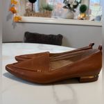 Franco Sarto Women's Tan Leather Loafers Photo 2