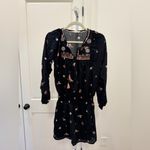 Lovestitch Boho Long Sleeve Floral Mini Dress Photo 1