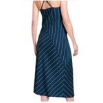Rowing Blazers Slip Diagonal Stripe Midi Dress Photo 2