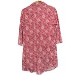Ralph Lauren Lauren  Women’s Sz M Faded Red White Paisley Bandana Print Nightgown Photo 1