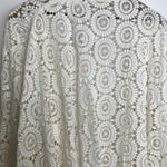 Marie Oliver White Alix Wrap Boho Coverup Cardigan Womens One Size Kaftan Photo 1