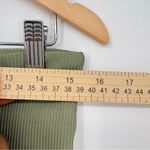 Athleta  Elation Rib‎ Crop Flare Pant Leggings Size Large Green Yoga Active Photo 6