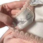 Kathie Lee Collection Vintage Knit Soft Pink Sweater L Cotton Photo 5