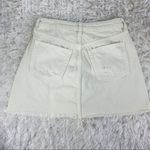 Free People White  Jean Skirt Size 26 Photo 3