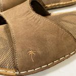 Margaritaville Womens Negril Tan Leather Slides Slip On Sandals~10~  Photo 3