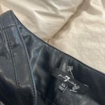 7 For All Mankind 7 for all Mankind Faux Leather Criss Cross Waist Pant Photo 4