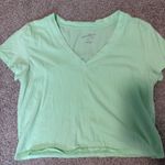 Universal Threads Universal Thread Cropped Tee Shirt Photo 0