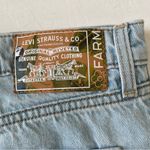 Levi's × Farm Rio RARE Bird of Paradise Parrot Ribcage Jean Shorts Size 31 Blue Photo 7
